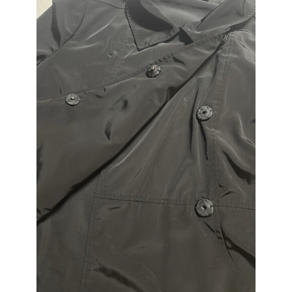 Simply Vera Vera Wang Women’s Black Lightweight Windbreaker Jacket Size Medium - Picture 4 of 9